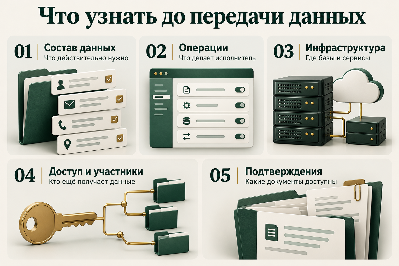 Проверка подрядчика: необходимые данные, операции, инфраструктура, участники и подтверждающие документы